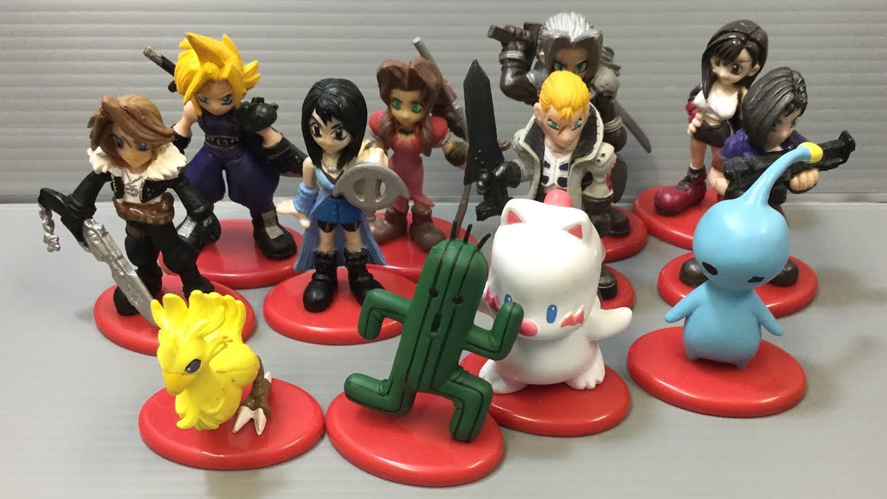 Coca Cola Final Fantasy Figures Vol. 1 Japan - YouTube