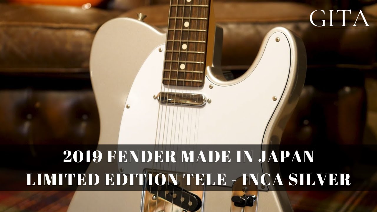 2019 Fender Made In Japan Limited Edition Telecaster in Inca