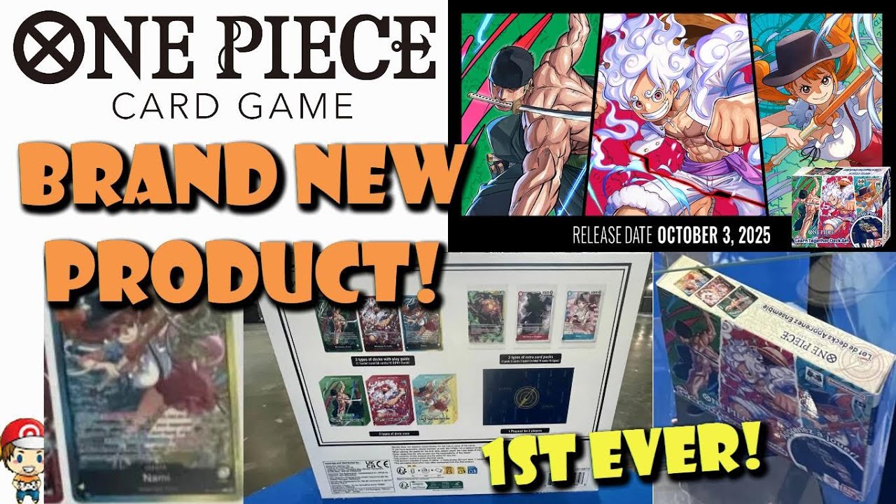 Brand New One Piece TCG Product Revealed! 1st EVER Learn Together
