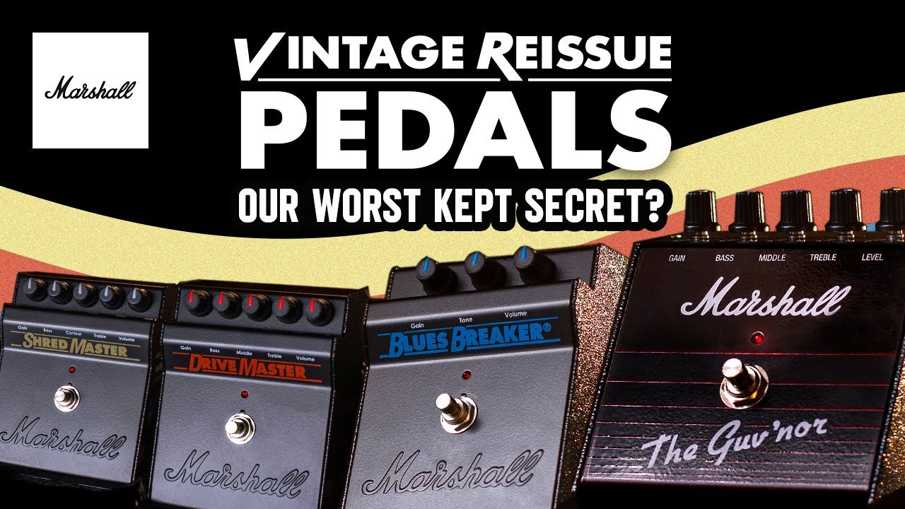 Shredmaster Vintage Reissue Pedalのサポート | Marshall.com