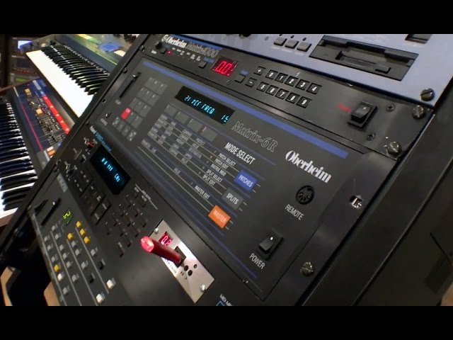 Oberheim Matrix 6R - Gear of the Week (Junkie XL) - YouTube
