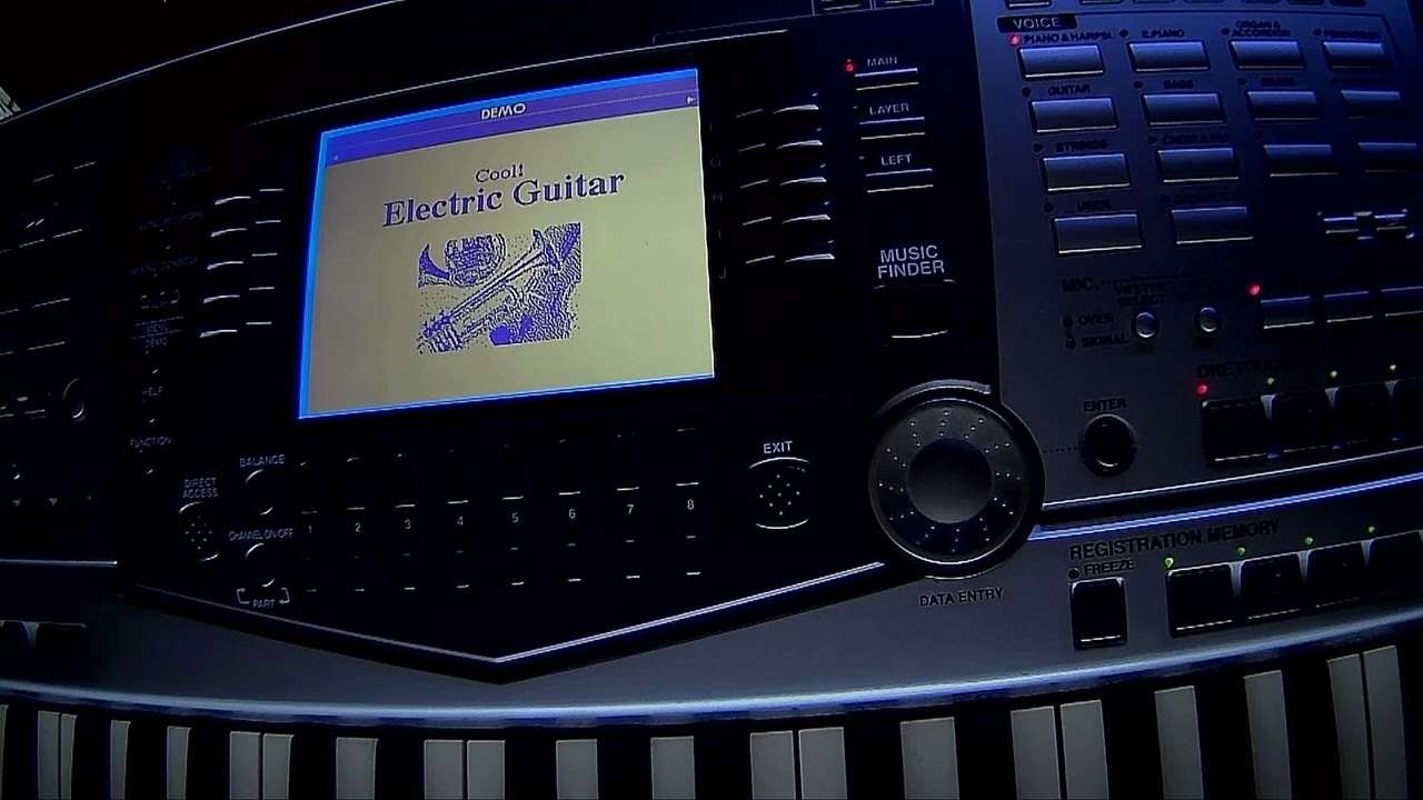 YAMAHA PSR 2100 - DEMO songs - YouTube