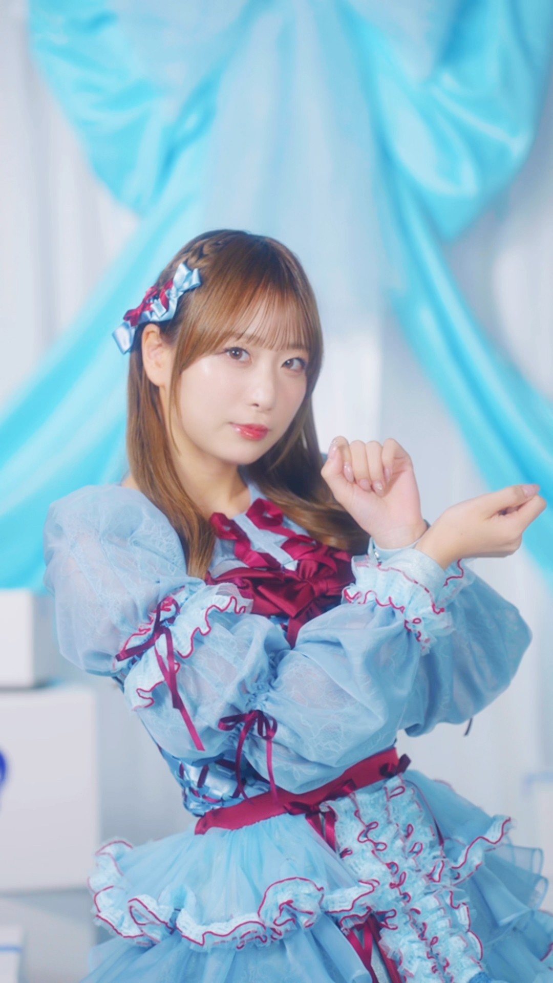 4/1発売 20thシングル #劇薬中毒 歌唱衣装 Dance ver.🩵❤️#イコール