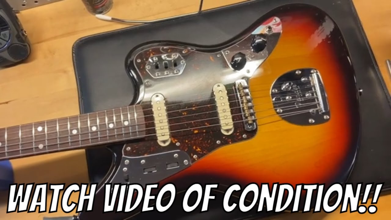 1993 Fender Jaguar Japan JG66 85 '66 Reissue 3 Tone Sunburst - YouTube