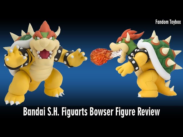 Bandai S.H. Figuarts Bowser Figure Review - YouTube