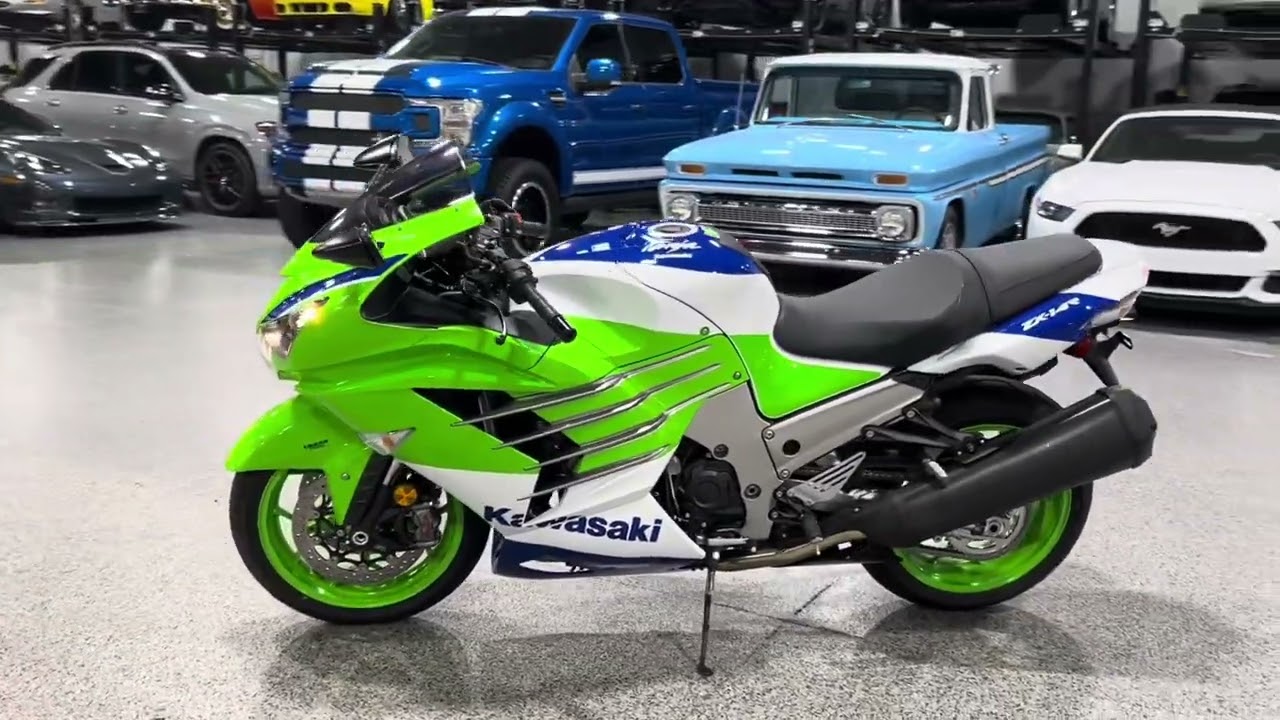 ONLY 19 MILES!* 2024 Kawasaki ZX-14R 40th Anniversary - YouTube