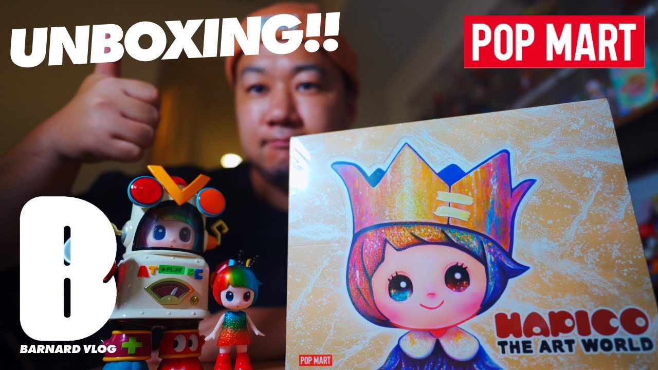POPMART】ポップマート アソートBOX 開封 Pt.1 HAPICO ハピコ THE ART