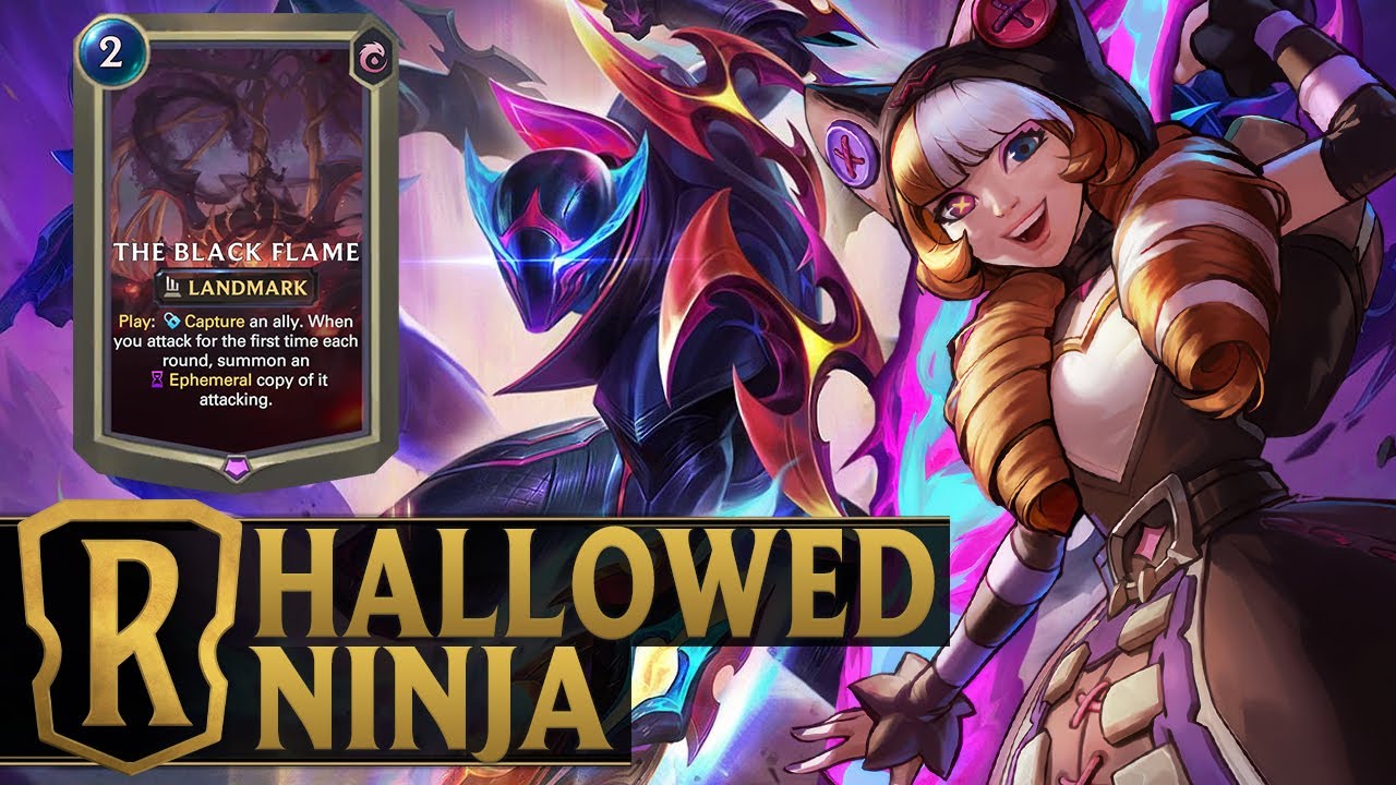 Hallowed Ninja - Zed & Gwen Deck - Legends of Runeterra - YouTube