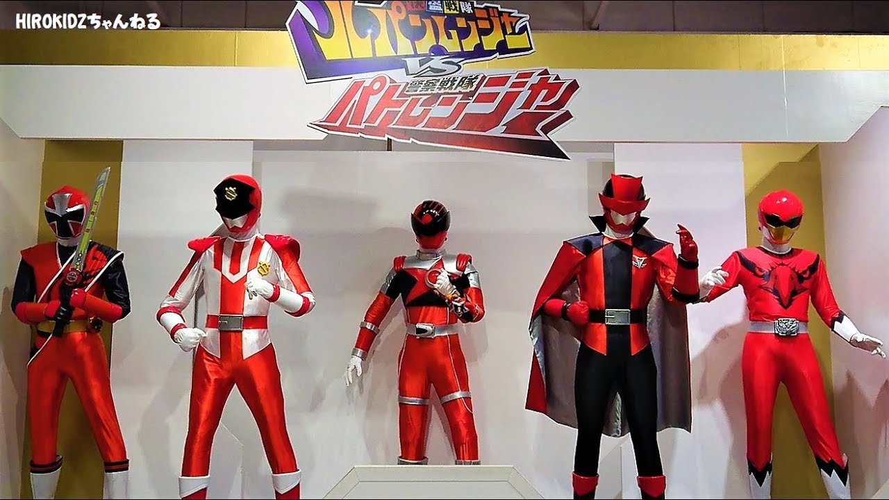 スーパー戦隊VS仮面ライダー〗歴代ヒーロー達が勢揃い！ここでしか見れ