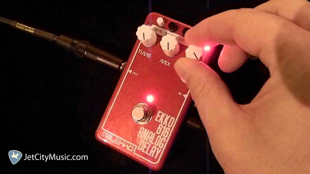 Malekko Ekko 616 Analog Delay - YouTube