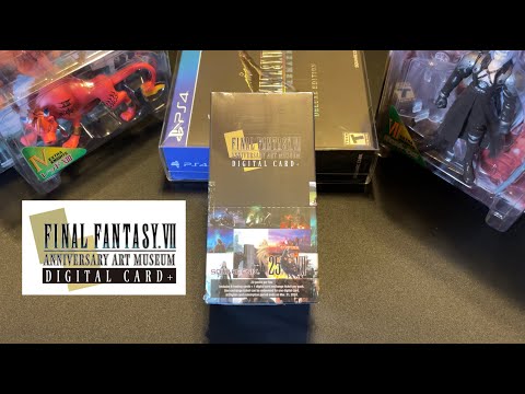 Opening Final Fantasy VII Anniversary Art Museum Digital Card+