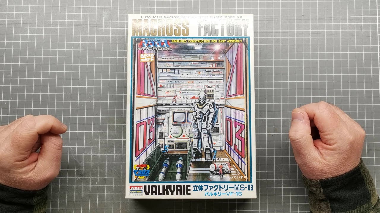 Arii 1/170 Macross Valkyrie VF-1S 3D Factory MS-03 - Part 1 - YouTube