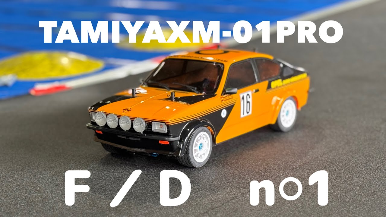 TAMIYA XM01-PRO THE FIRST DRIVE - YouTube