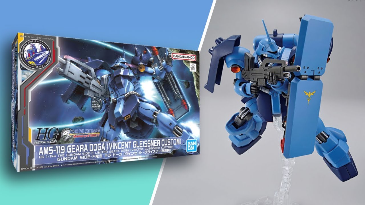 The Gundam Side-F Limited HG 1/144 Geara Doga (Vincent Gleissner