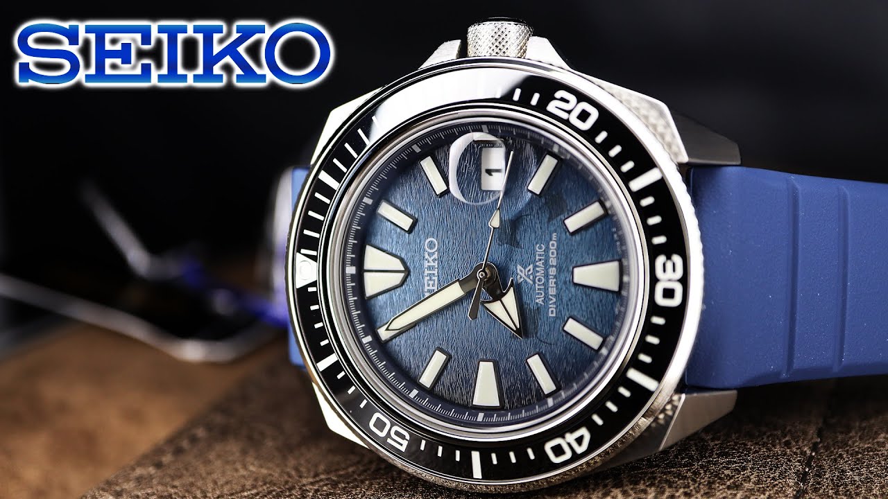 THE DARK MANTA | SEIKO SAMURAI Save the OCEAN SRPF79 | New Divers