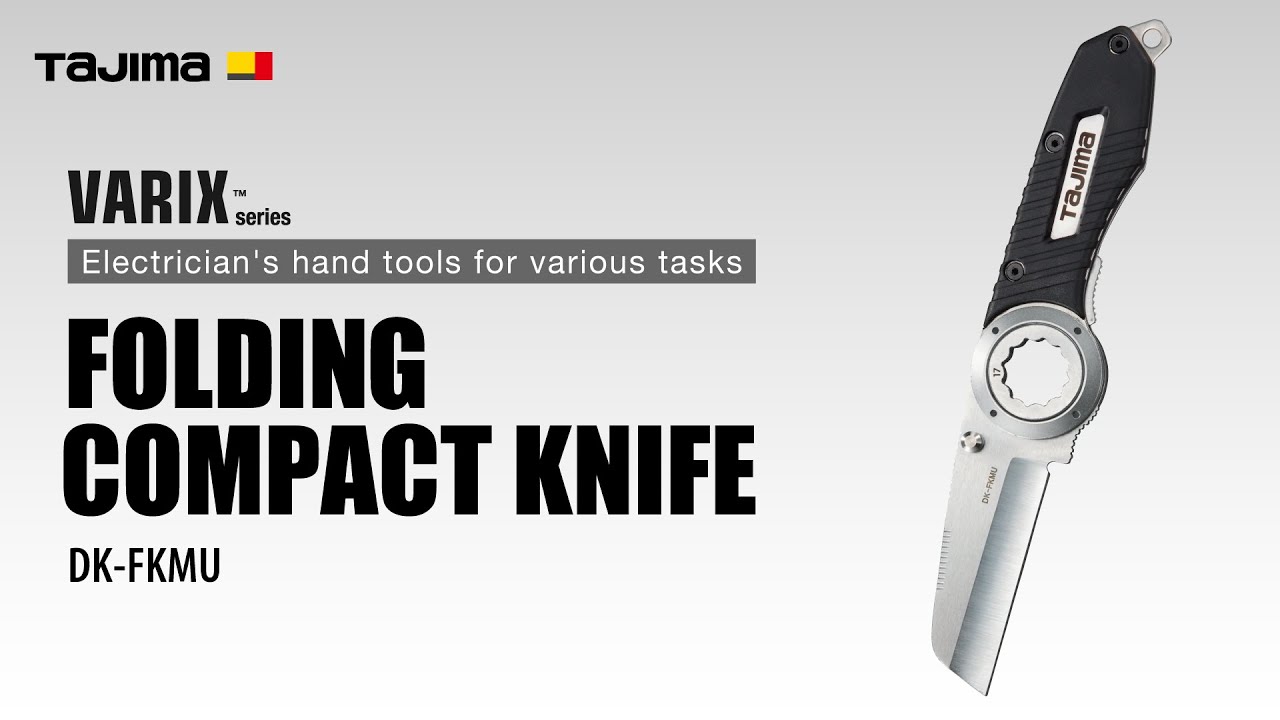 VARIX FOLDING COMPACT KNIFE - TAJIMA TOOL