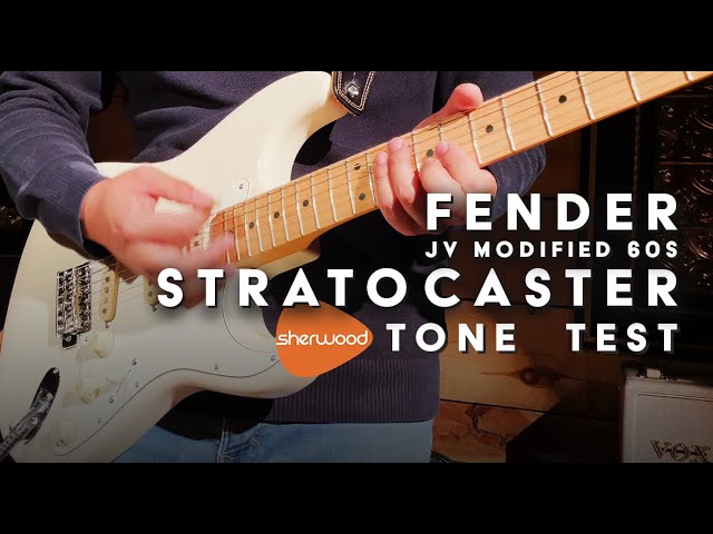 Fender JV Modified 60s Stratocaster Demo - Sherwood Music - YouTube