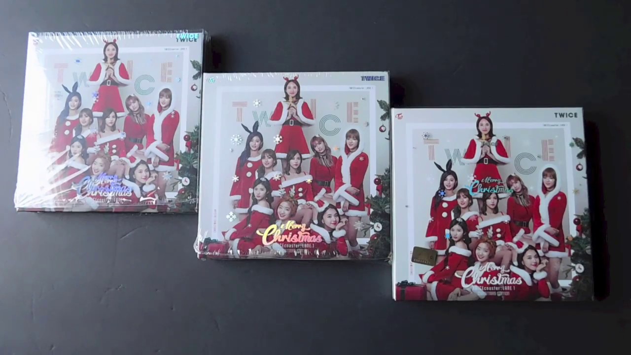 Unboxing] Twice | TWICEcoaster: Lane 1 (Christmas Edition) 