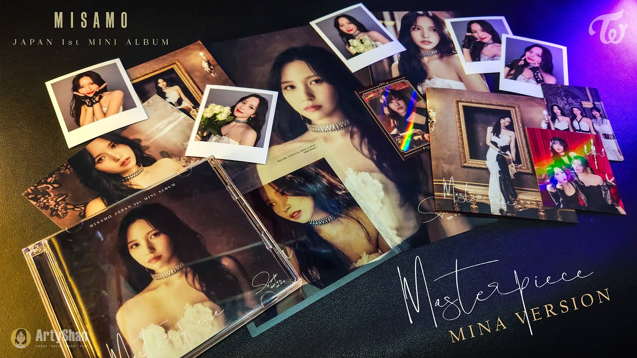 Masterpiece Mina Version (MISAMO Japan 1st Mini Album) Unboxing
