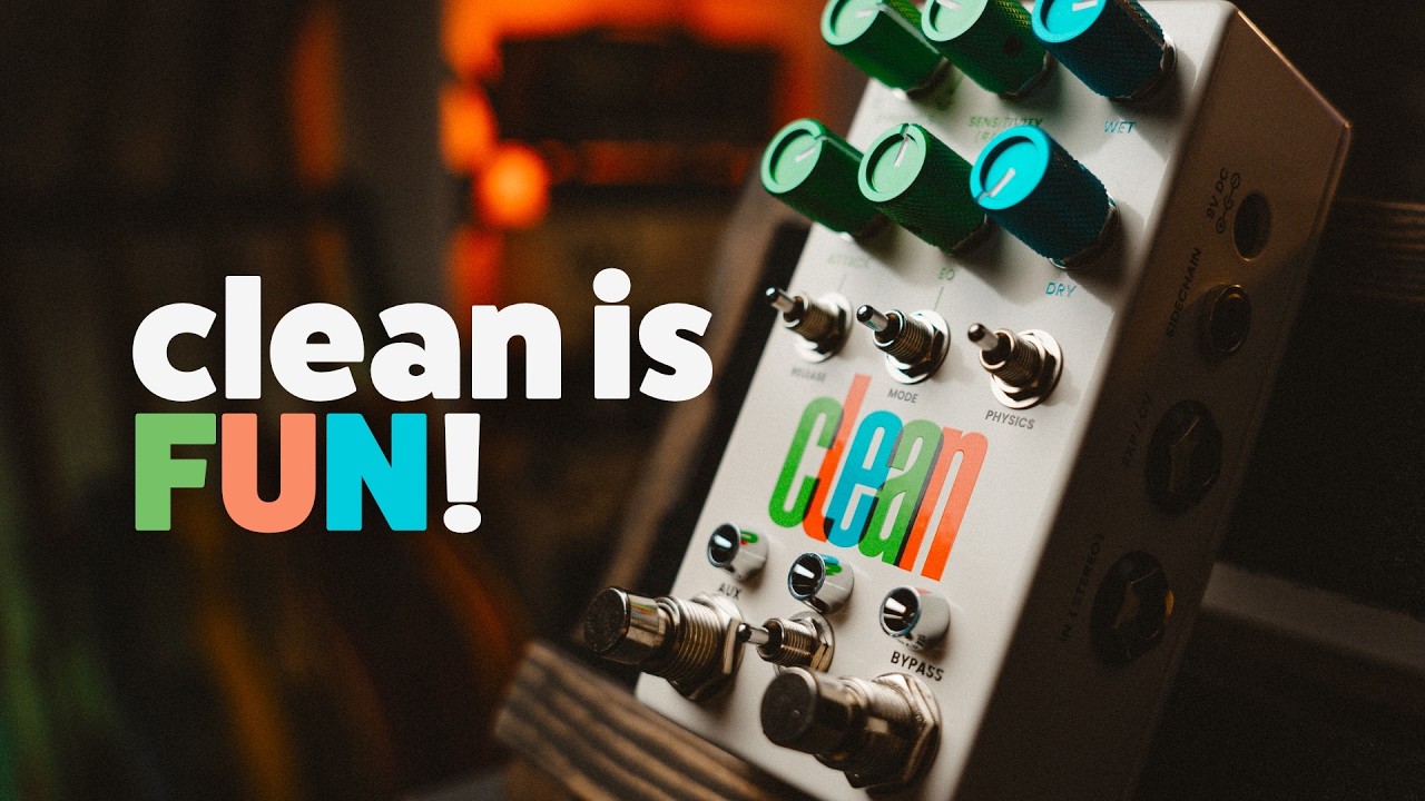 Using the BEST sounds in Chase Bliss Clean to write a song - YouTube