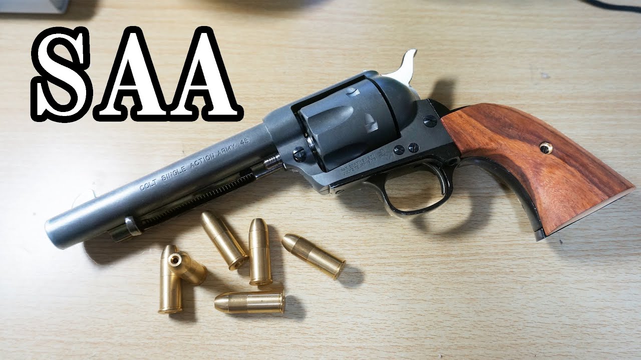 Model Gun] The assembly kit Colt SAA Heavy Weight model is