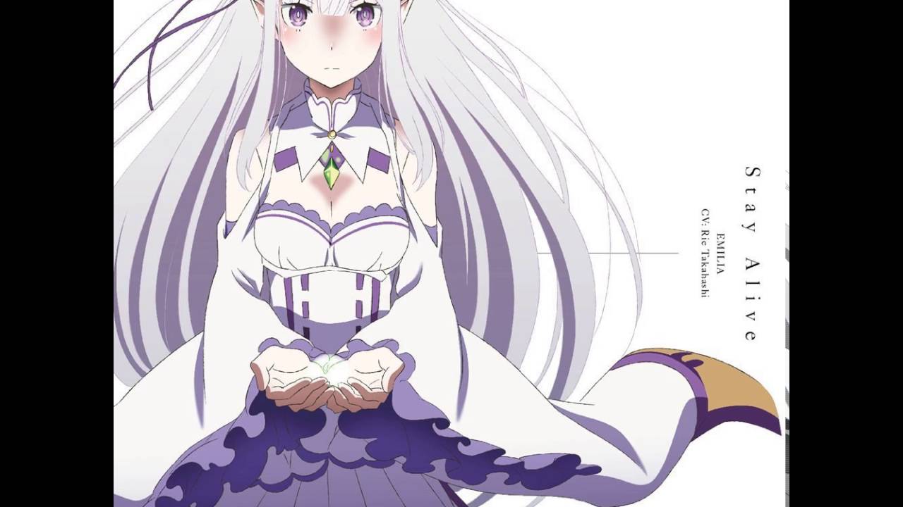 Stay Alive』 Full ／エミリア 【リゼロ ED 2】 - YouTube