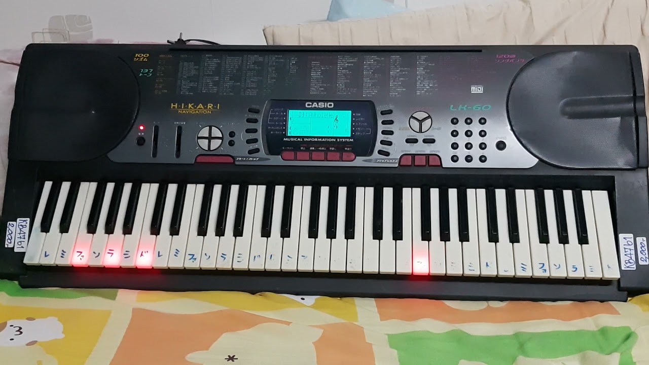 Casio lk-60] Demo 031 : A Whole New World (3rd Best) - YouTube