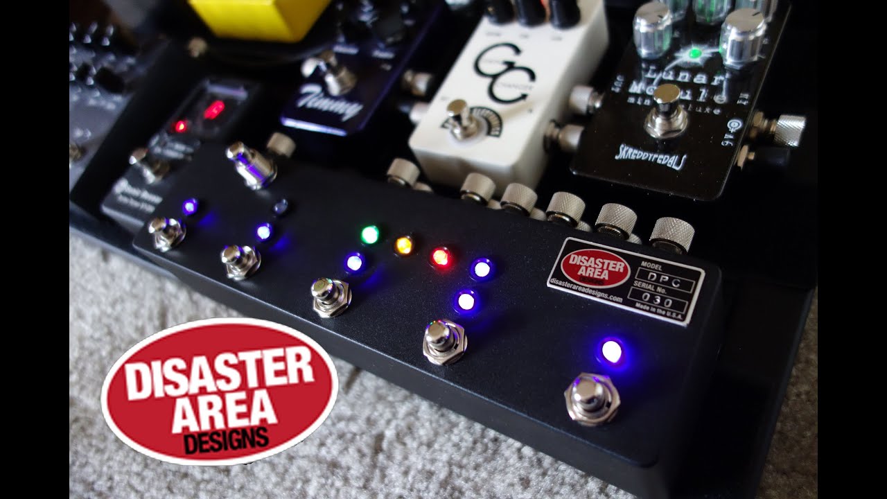 Disaster Area DPC-5 Gen3 5-Loop Pedalboard Controller with MIDI