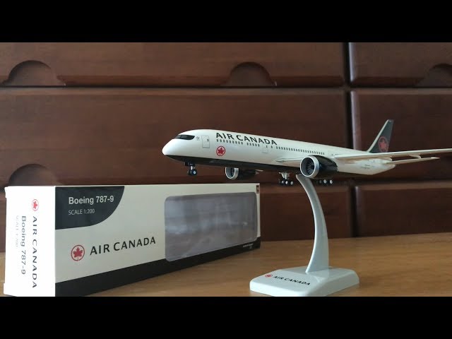 Model Plane] Hogan Wings Air Canada B787-9 1:200 - YouTube