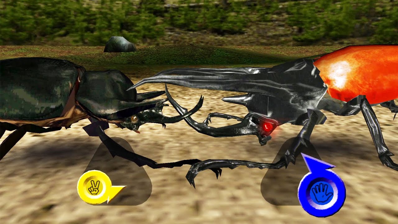 アーケード] 甲虫王者ムシキング - アクティオンゾウカブト VS 改造