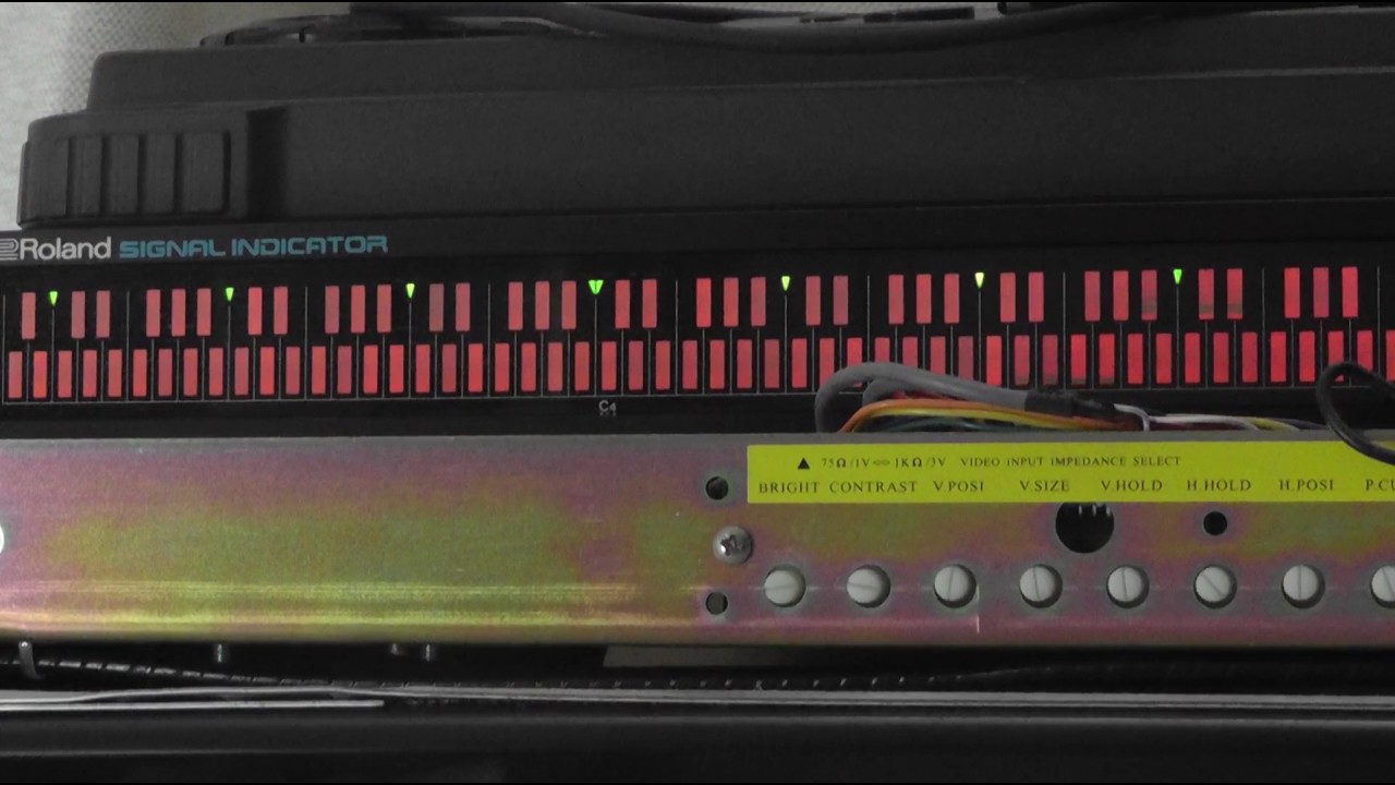 Roland MKS-900 with DOS games (Roland A-110) - YouTube