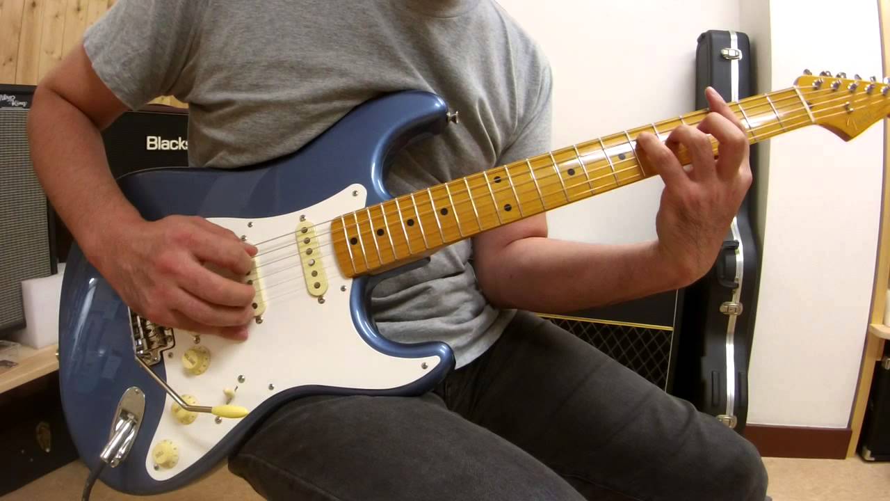 Fender Japan ST57-TX Lake Placid Blue Mod.Crunch - YouTube