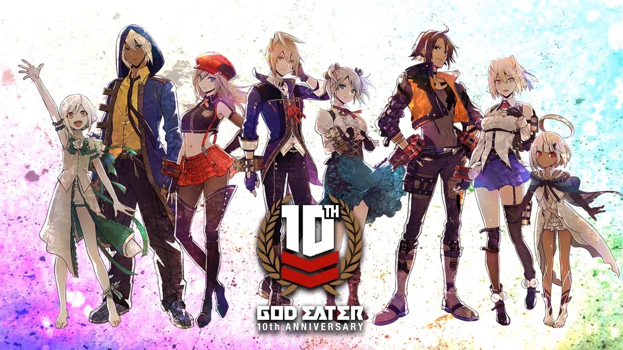 GOD EATER ゴッドイーター15th Anniversary ウォールデコ ゴッド