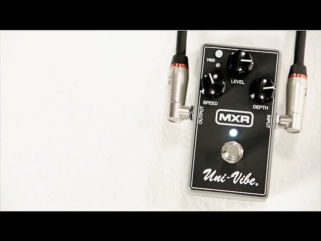 MXR Uni-Vibe Chorus/Vibrato (Short Demo) - YouTube