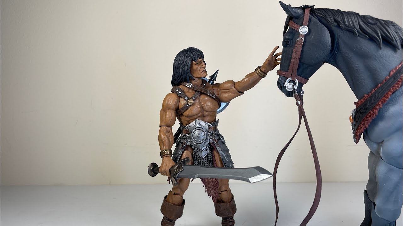 LEGENDARY BARBARIAN by MYTHIC LEGIONS Toy Review Four Horsemen