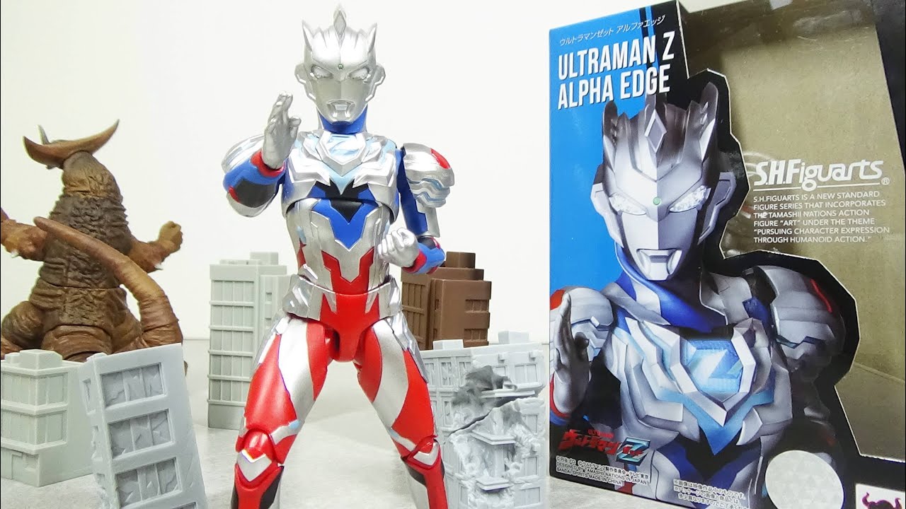 S.H.Figuarts Ultraman Z Alpha Edge Figuarts Review - YouTube