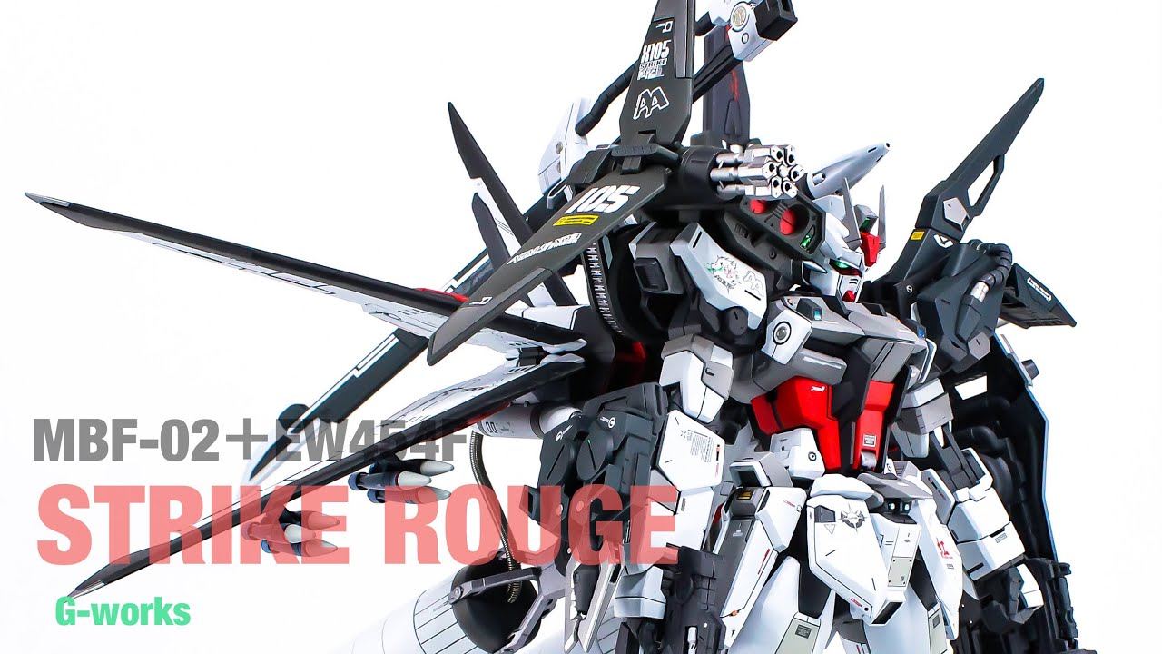 MGパーフェクトストライクガンダム鳳Ver.[g-works] - YouTube