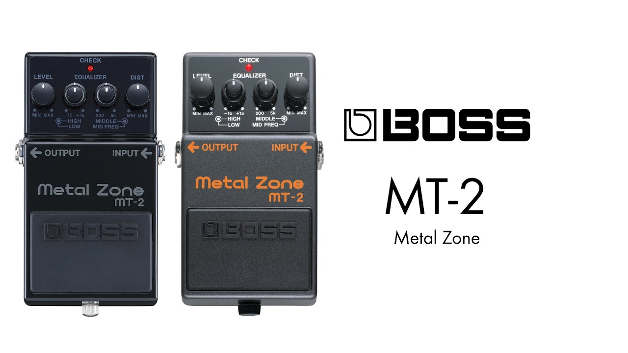 エフェクター 試奏動画】BOSS MT-2-3A Metal Zone メタルゾーン