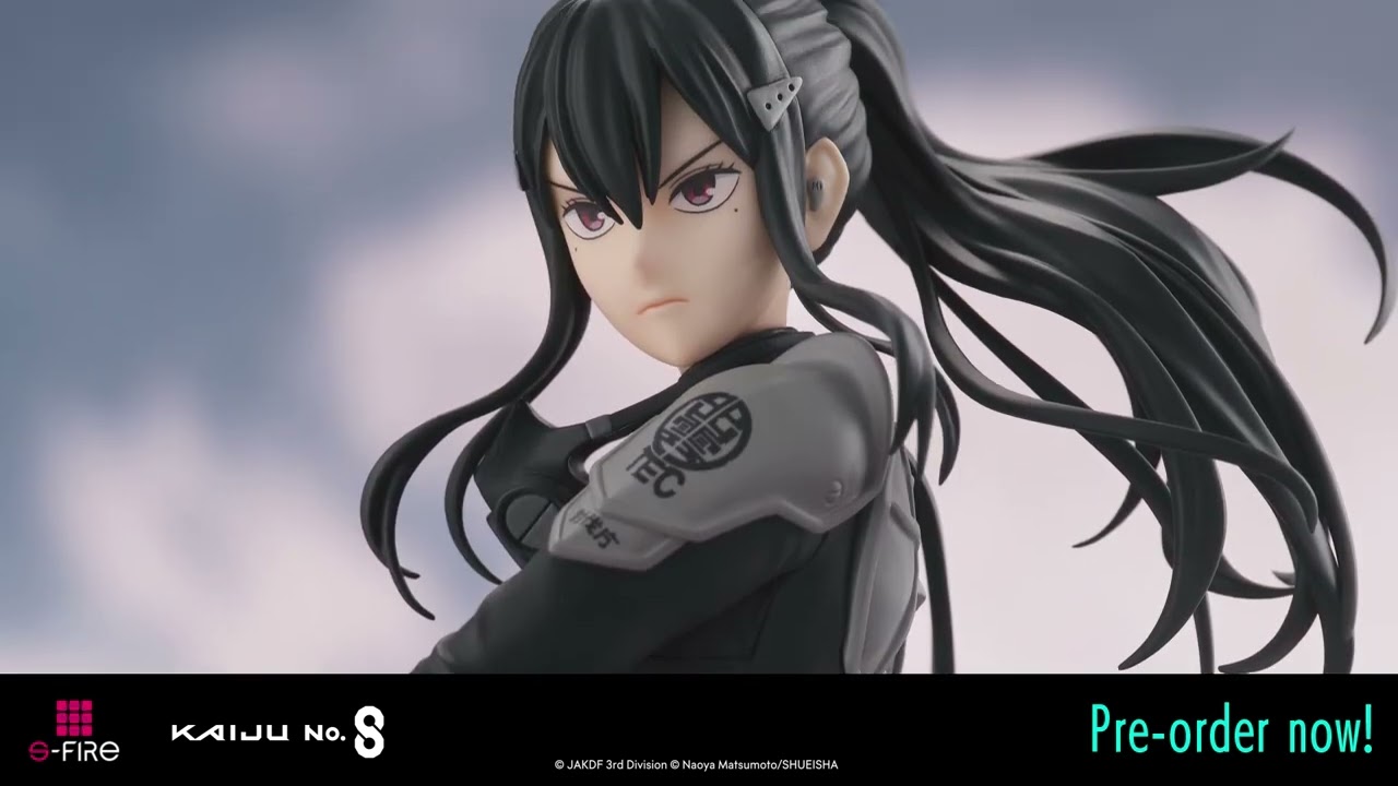 S-FIRE】亜白ミナ​ / 怪獣8号 フィギュア - YouTube