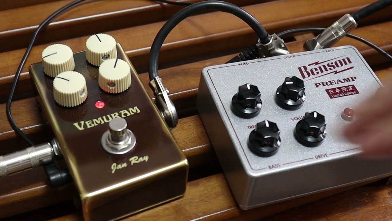 Benson Preamp こういう使い方いい感じです - YouTube