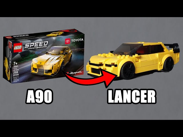 76901 Mitsubishi Lancer - Lego Speed Champions Alternative MOC