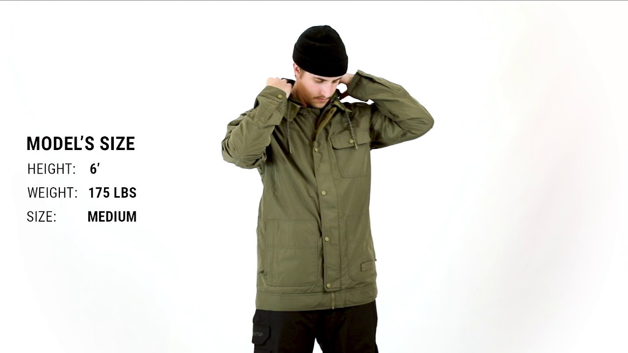 Burton Dunmore Insulated Snowboard Jacket Fit Review – Tactics