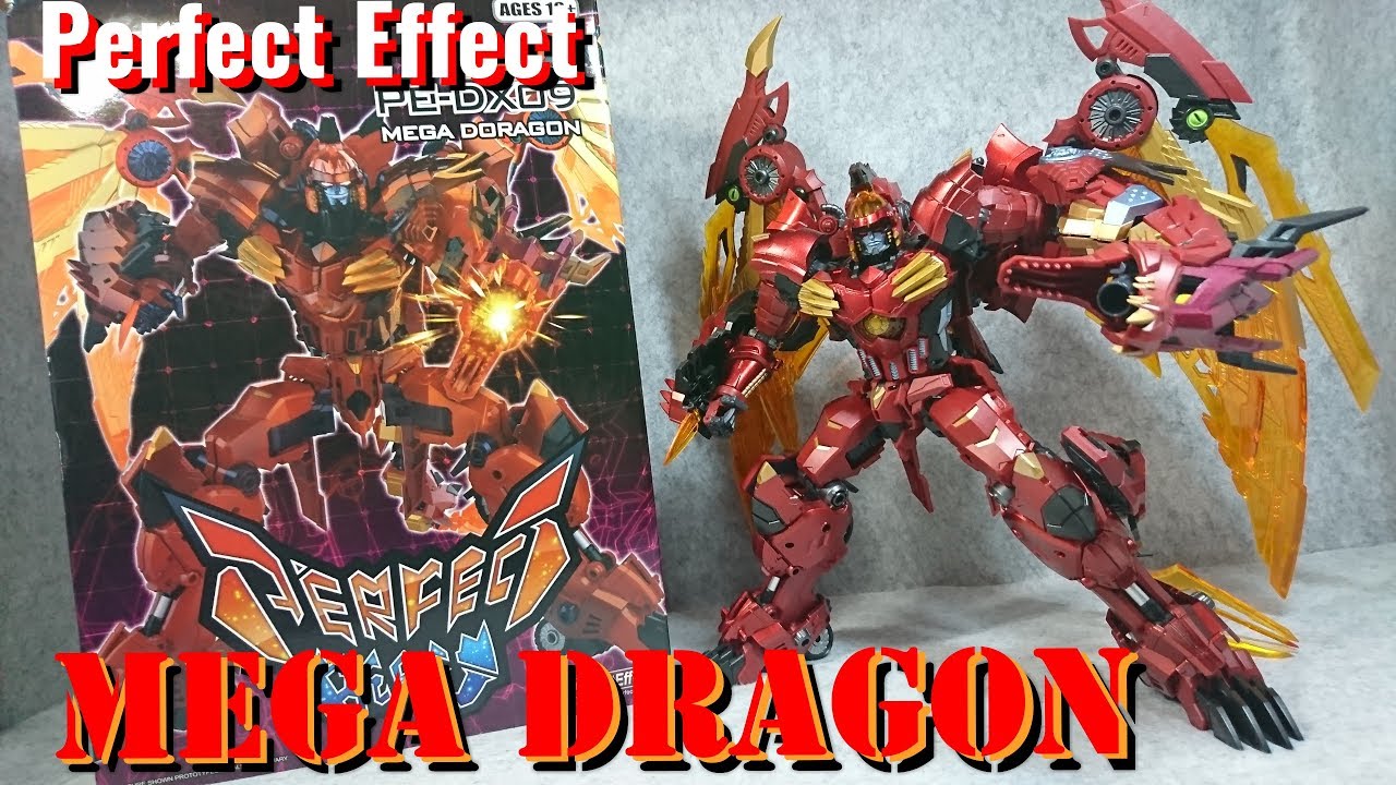 海外トイ) パーフェクトエフェクト PE-DX09 メガドラゴン PERFECT