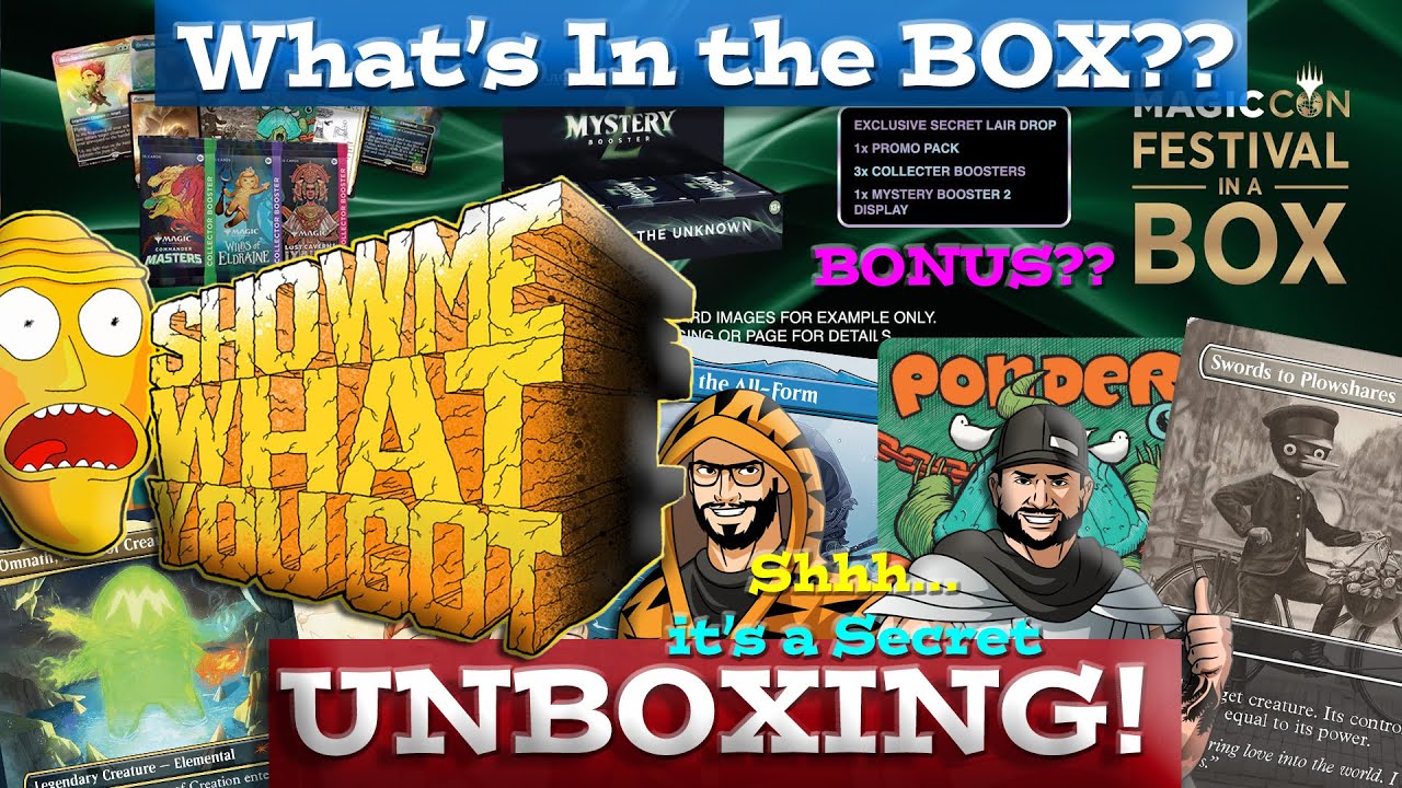 👀 Unboxing 👀 Magic Con Festival in a Box Las Vegas 2024 Secret