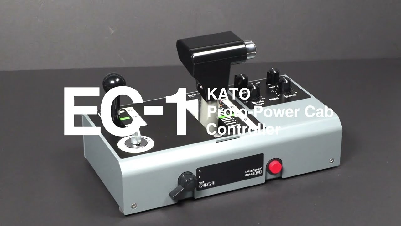 ワンハンドル運転台形コントローラー EC-1 PV - YouTube