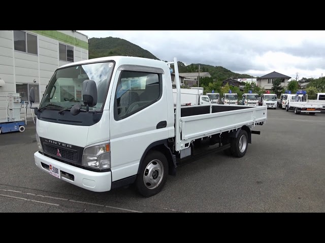 三菱ふそう キャンター 平ボディ ワイド ロング 2t積み 外装と下回りの