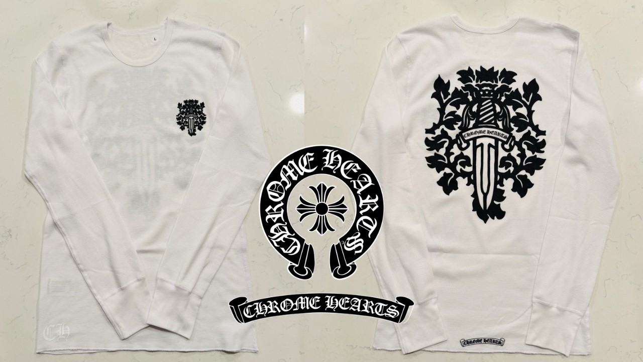 CHROME HEARTS】 クロムハーツ サーマル ダガー ロンT - YouTube