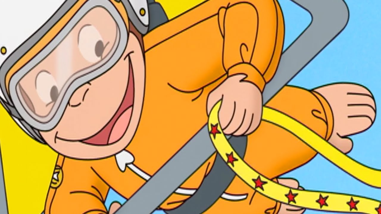 おさるのジョージ 🐵 100だー！ 🐵TVアニメシリーズ🐵シーズン8 - YouTube