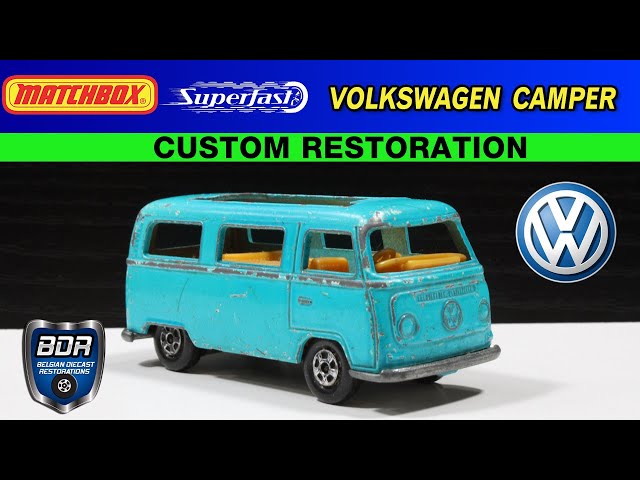 Matchbox Superfast 23E Volkswagen T2 Camper Custom Diecast