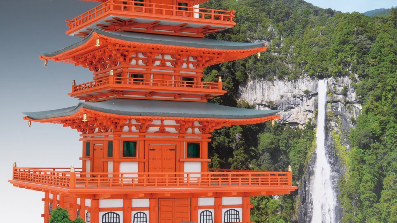 1/75 那智山 青岸渡寺 三重塔 - 【公式】ウッディジョーオンラインショップ